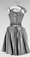 Cocktail dress, Bonnie Cashin (American, Oakland, California 1908–2000 New York), leather, American